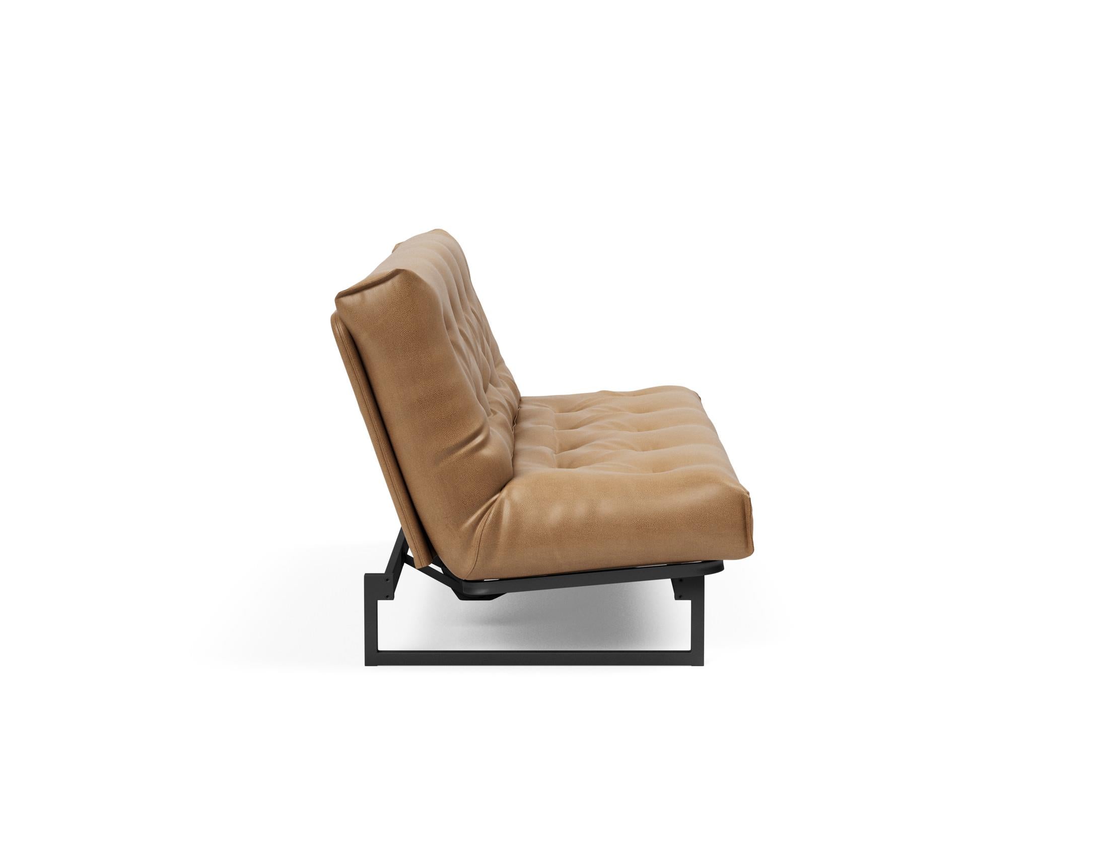 Fraction 140 Bettsofa Nordic: modernes skandinavisches Design, perfekt für kleine Räume. Bietet Komfort, Flexibilität und hochwertige Materialien für besten Schlaf.