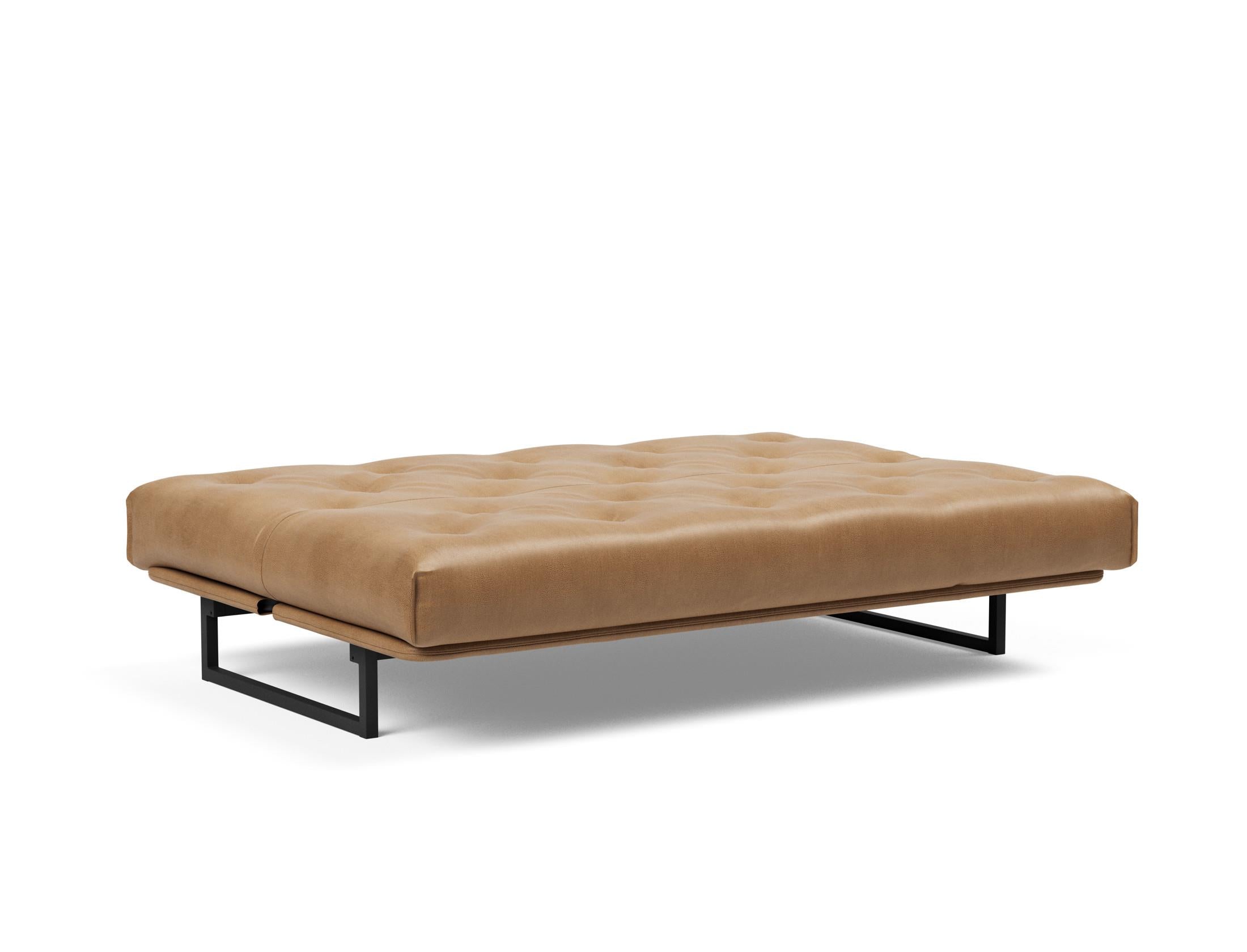 Fraction 140 Bettsofa Nordic: Stilvolles Schlafsofa mit hochwertiger Matratze. Ideal für Wohnzimmer und Gästezimmer – Komfort und Eleganz vereint.