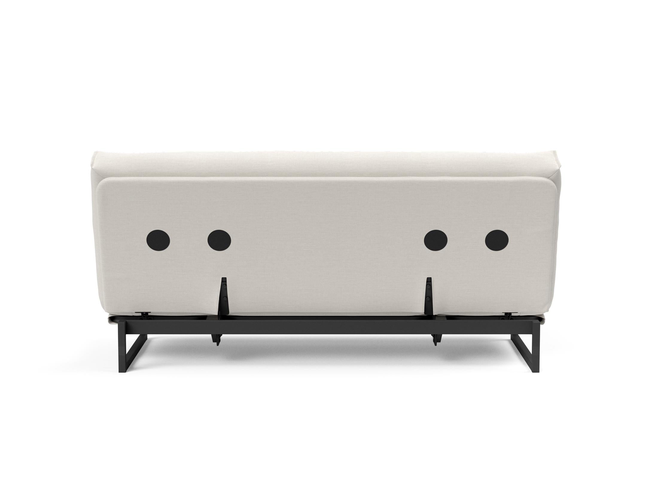Fraction 140 Bettsofa Nordic: Stilvolles Schlafsofa mit hochwertiger Matratze. Ideal für Wohnzimmer und Gästezimmer – Komfort und Eleganz vereint.