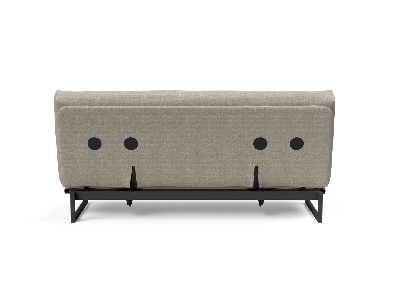 Fraction 140 Bettsofa Nordic: Stilvolles Schlafsofa mit hochwertiger Matratze. Ideal für Wohnzimmer und Gästezimmer – Komfort und Eleganz vereint.