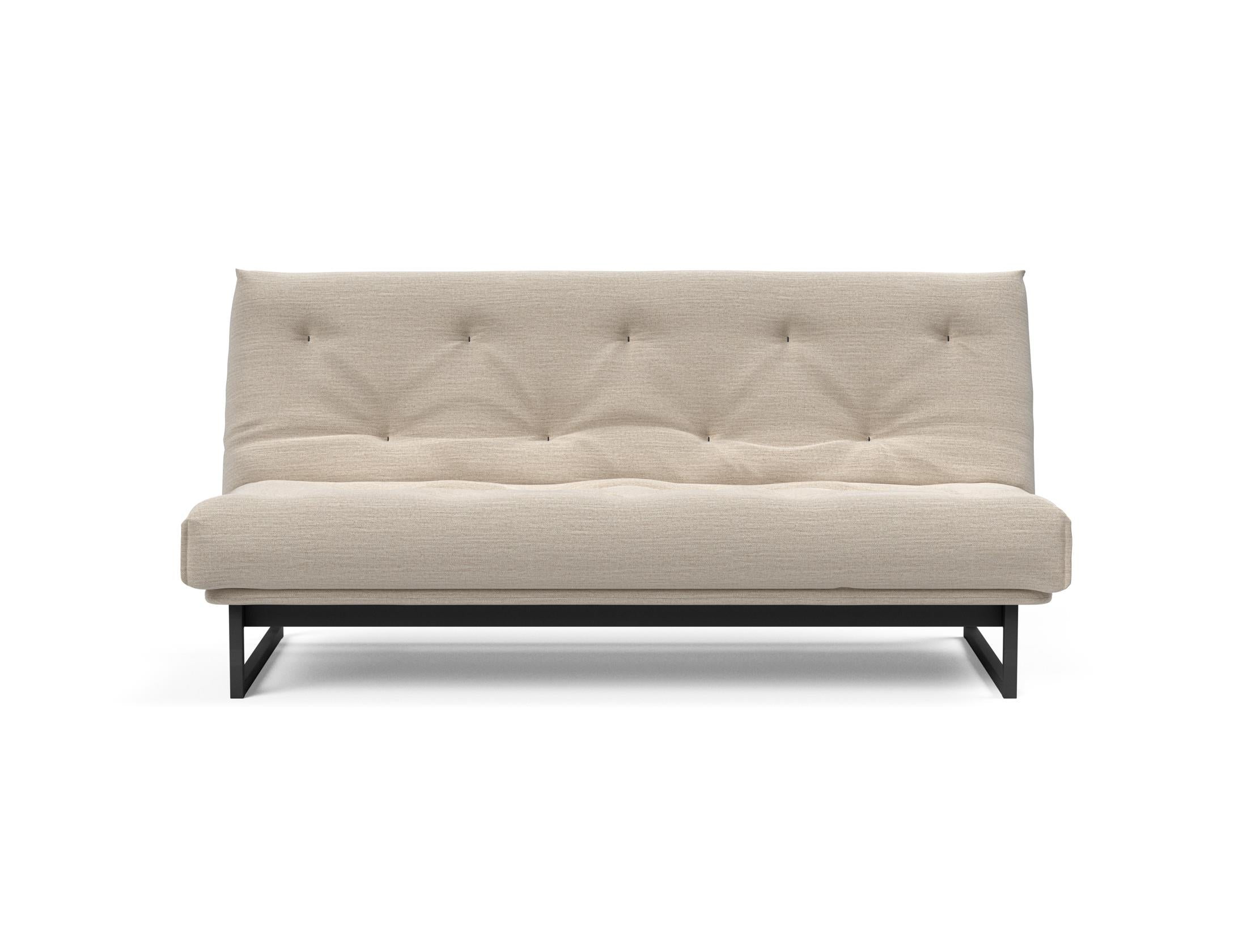 Modernes Fraction 140 Bettsofa Nordic mit weichem Soft Spring Bezug, perfekt für komfortable Entspannung und stilvolle Einrichtung.