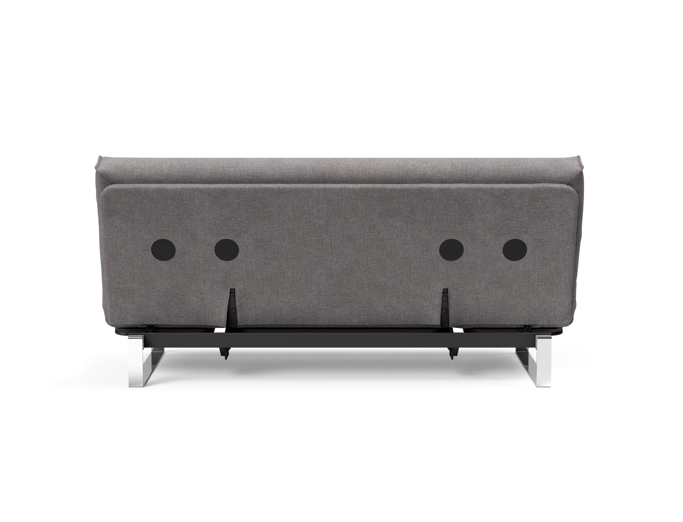 Erleben Sie das Minimum Bettsofa 140 Nordic Cover von Innovation Living: modernes skandinavisches Design, bequeme Soft Spring Matratze und multifunktionale Anwendung.
