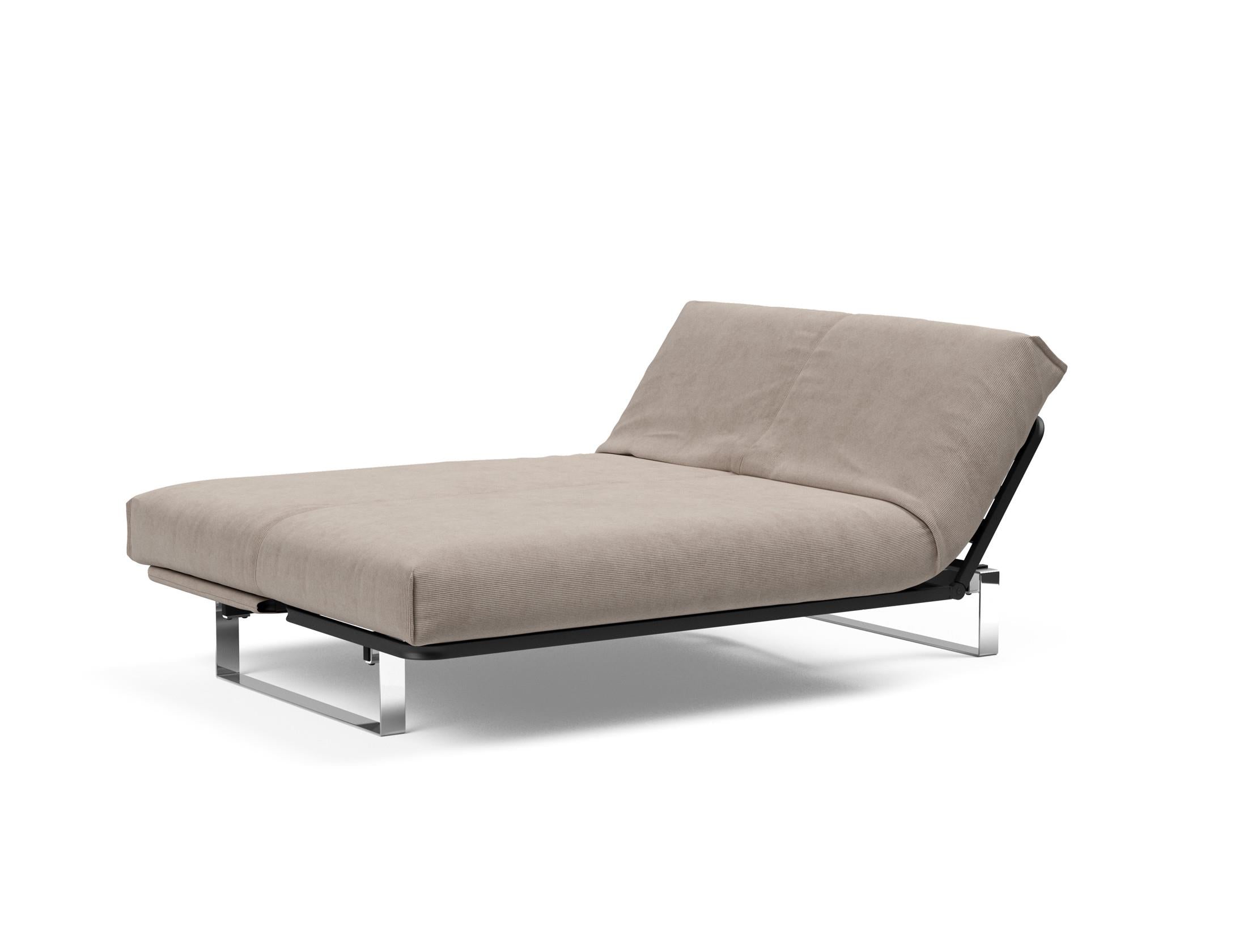 Erleben Sie das Minimum Bettsofa Nordic Cover von Innovation Living: modernes skandinavisches Design, hochwertige Materialien und anpassbare Matratzen für optimalen Komfort.