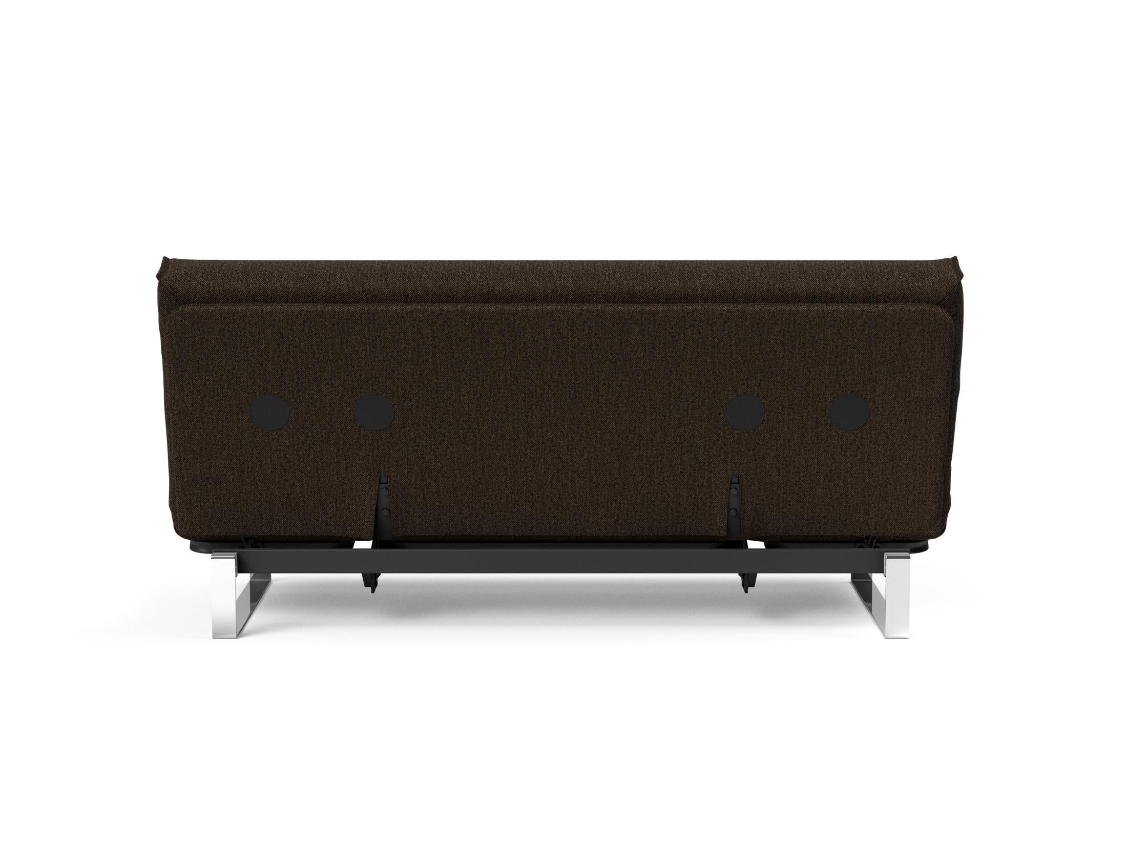 Entdecken Sie das Minimum Bettsofa 140 Nordic Cover von Innovation Living: stilvolles skandinavisches Design, komfortable Soft Spring Matratze und vielseitige Nutzungsmöglichkeiten.