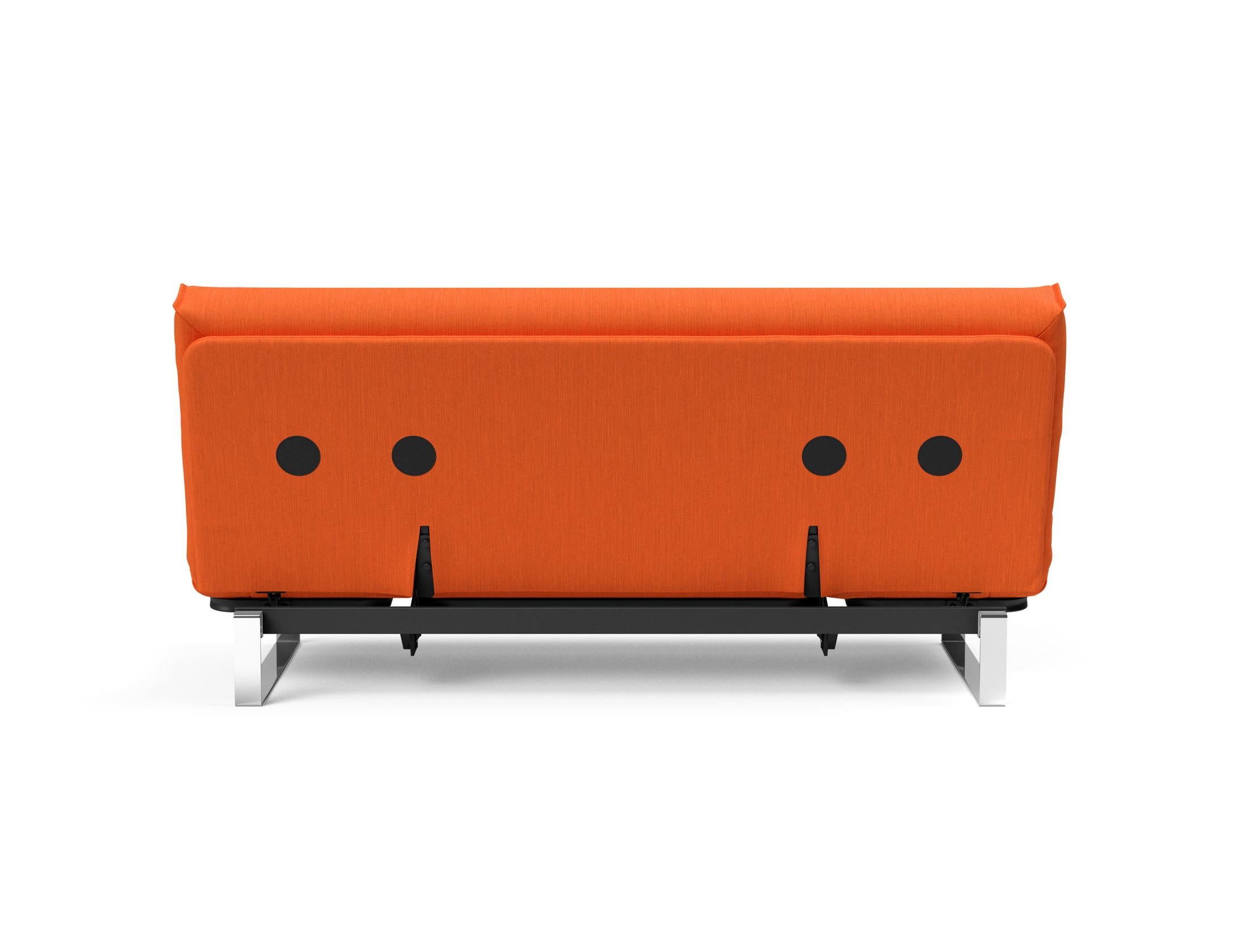 Entdecken Sie das Minimum Bettsofa 140 Nordic Cover von Innovation Living: stilvolles skandinavisches Design, komfortable Soft Spring Matratze und vielseitige Nutzung.