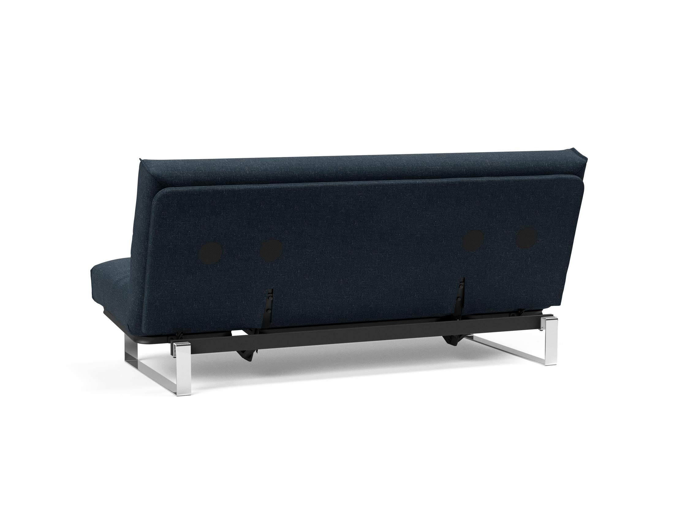 Erleben Sie das Minimum Bettsofa Nordic Cover von Innovation Living: modernes skandinavisches Design, hochwertige Materialien und anpassbare Matratzen für optimalen Komfort.
