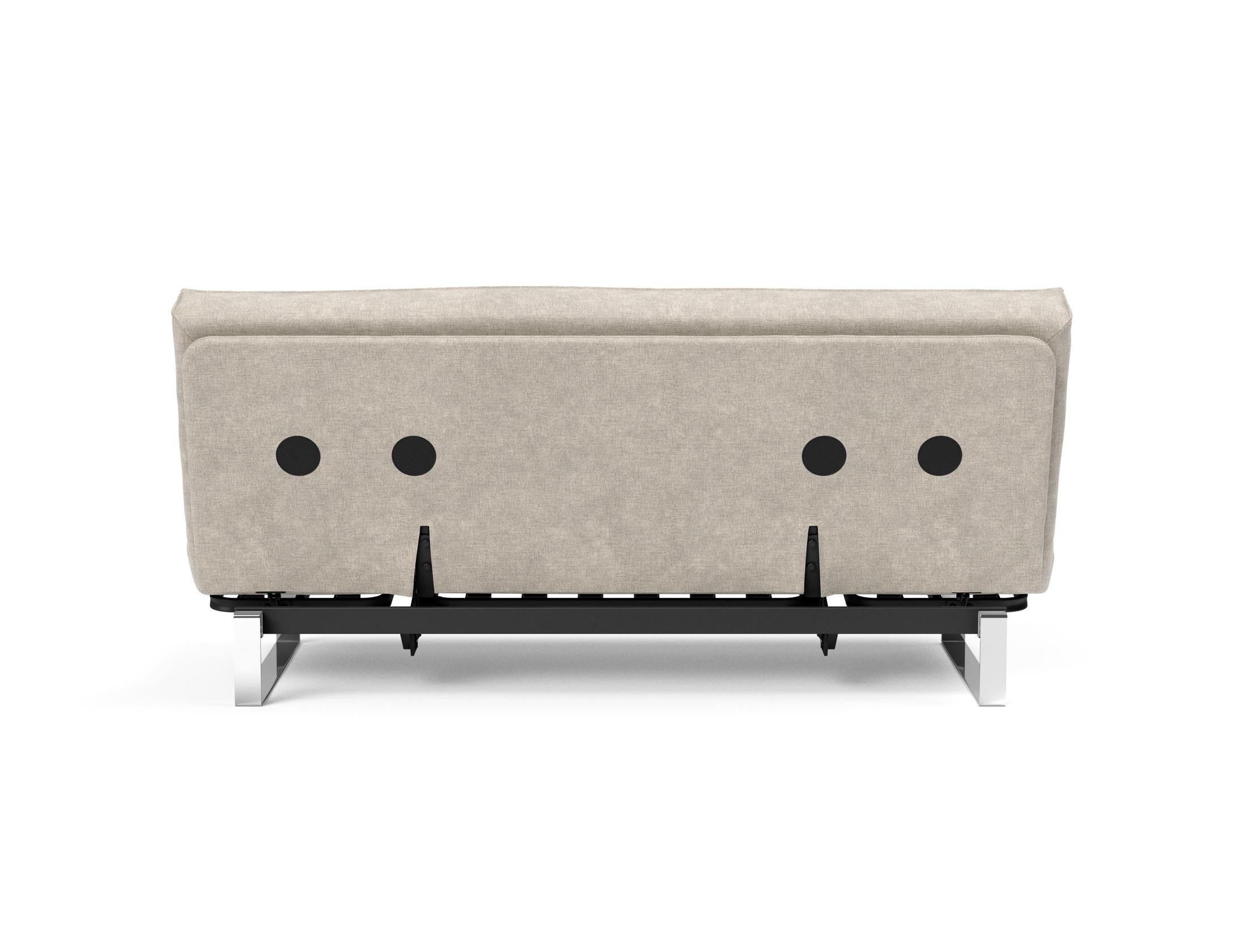 Erleben Sie das Minimum Bettsofa 140 Sharp Plus Cover Soft Spring von Innovation Living – stilvolles Design, herausragender Komfort und anpassbare Matratzen für jeden Raum.