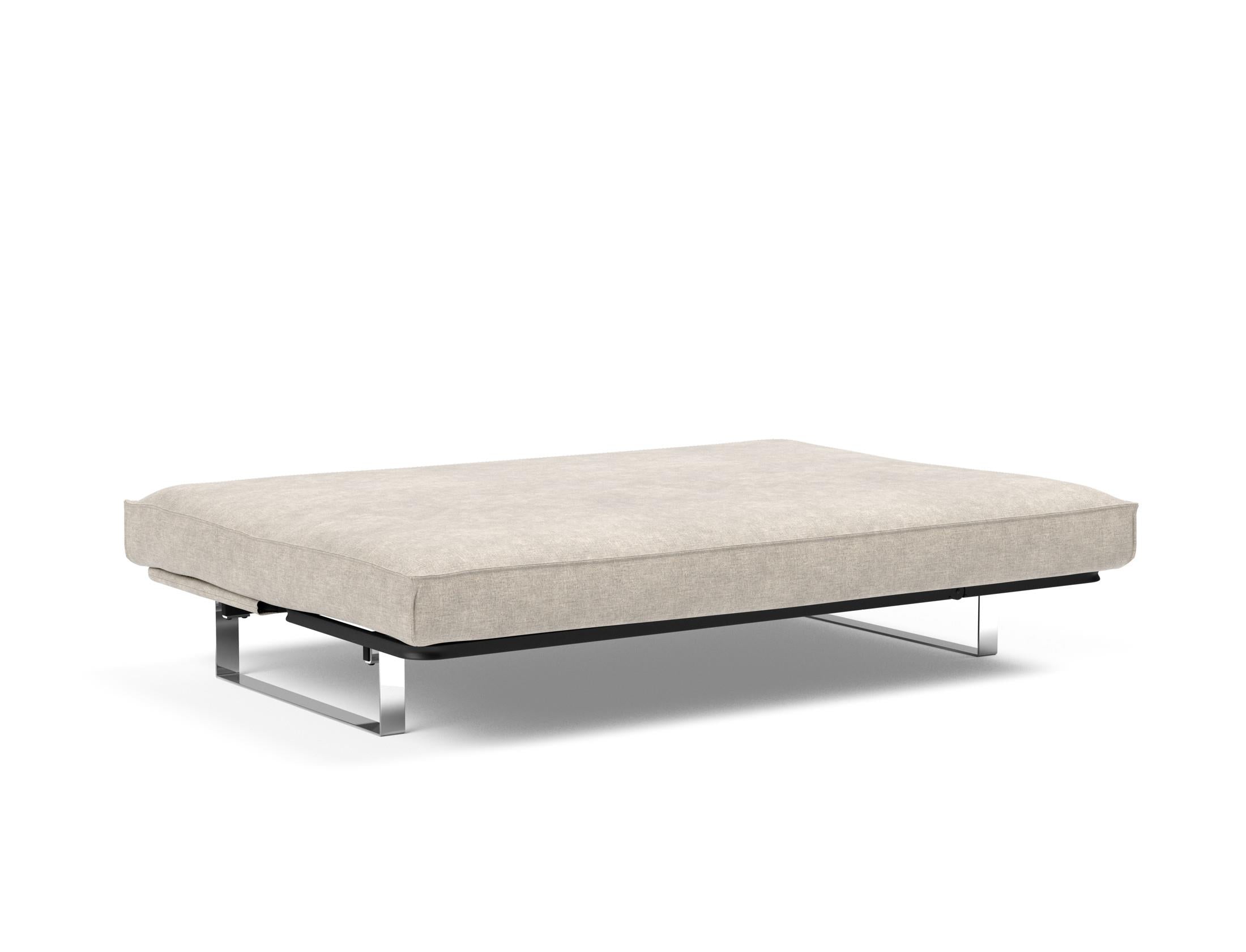 Erleben Sie das Minimum Bettsofa 140 Sharp Plus Cover Soft Spring von Innovation Living – stilvolles Design, herausragender Komfort und anpassbare Matratzen für jeden Bedarf.