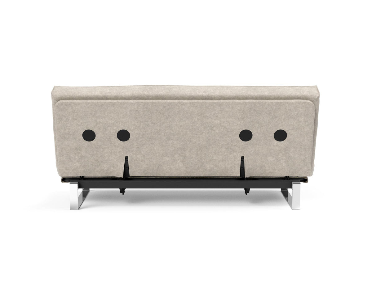 Minimum Bettsofa 140 Sharp Plus Cover mit Gestellbezug Soft Spring in 280 Avella Sand präsentiert im Onlineshop von KAQTU Design AG. Bettsofa ist von Innovation Living