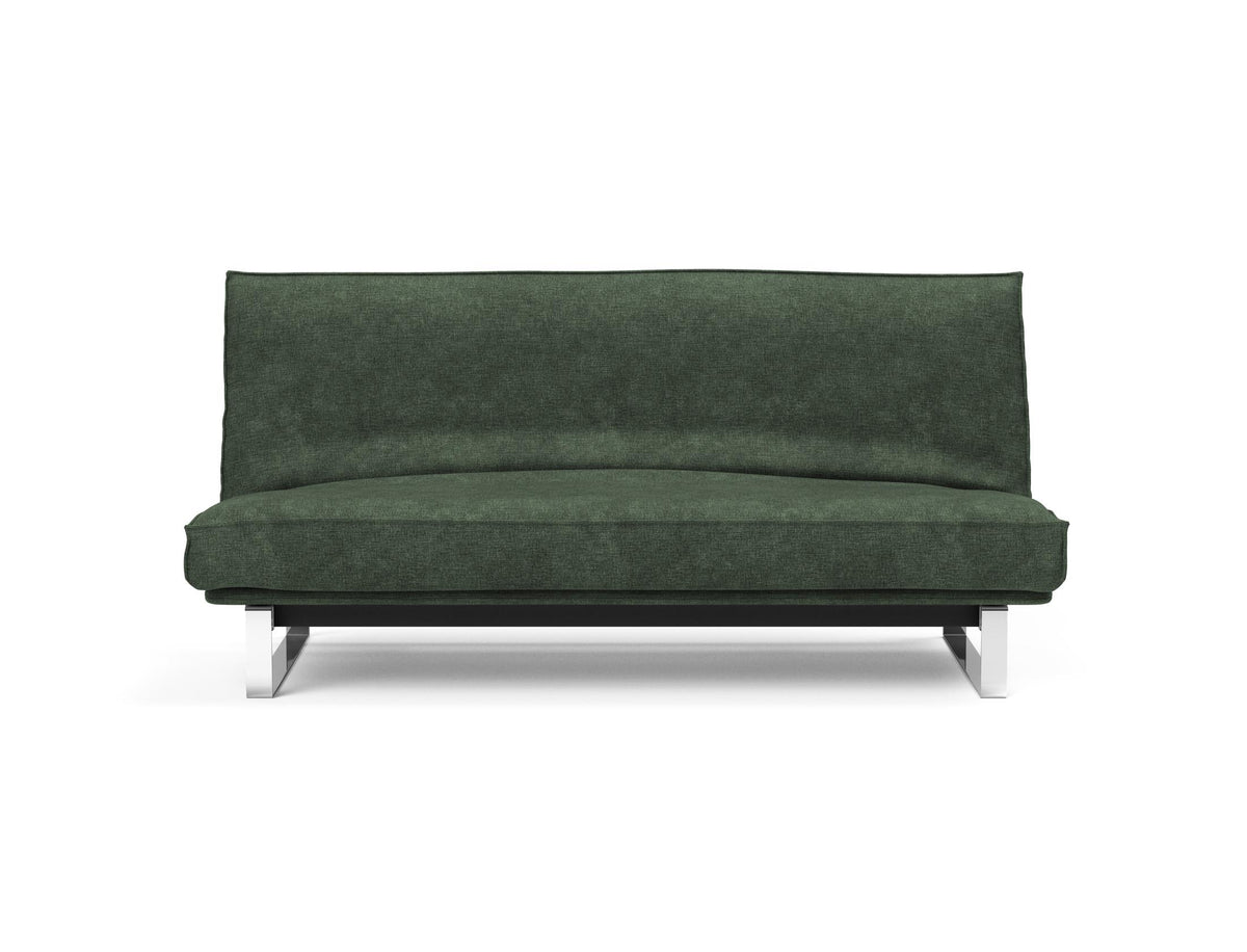 Minimum Bettsofa 140 Sharp Plus Cover mit Gestellbezug Soft Spring in 281 Avella Pine Green präsentiert im Onlineshop von KAQTU Design AG. Bettsofa ist von Innovation Living