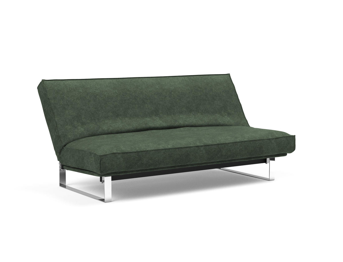 Minimum Bettsofa 140 Sharp Plus Cover mit Gestellbezug Soft Spring in 281 Avella Pine Green präsentiert im Onlineshop von KAQTU Design AG. Bettsofa ist von Innovation Living