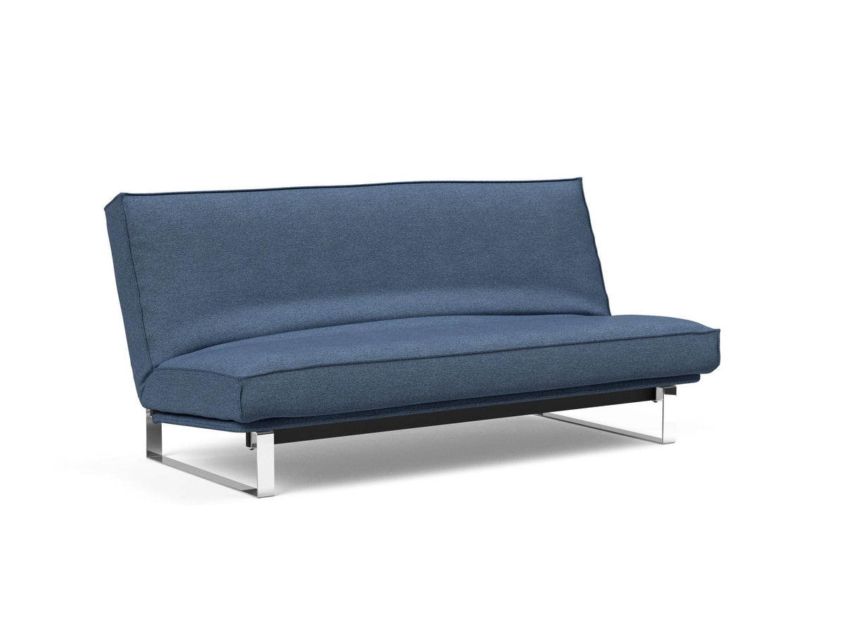 Minimum Bettsofa 140 Sharp Plus Cover mit Gestellbezug Soft Spring in 302 Weda Blue präsentiert im Onlineshop von KAQTU Design AG. Bettsofa ist von Innovation Living