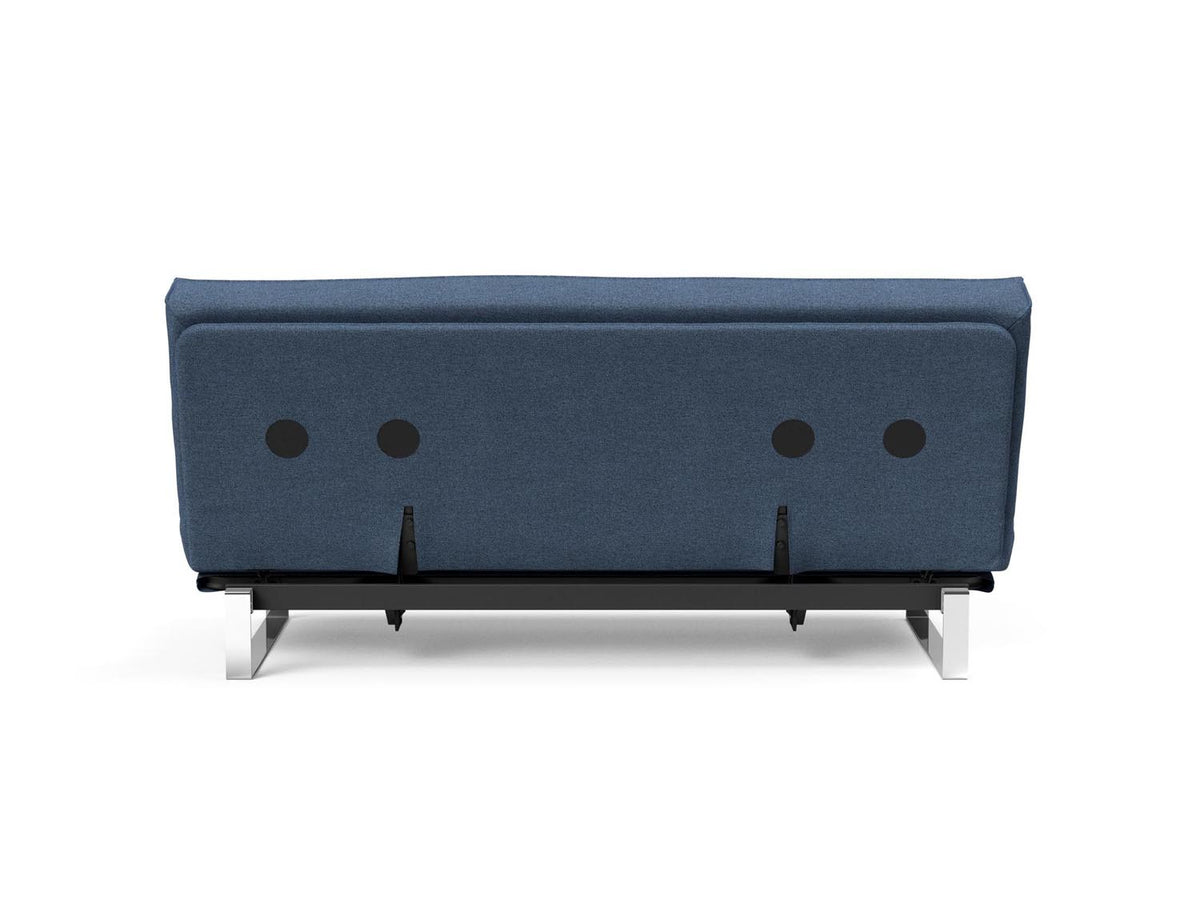 Minimum Bettsofa 140 Sharp Plus Cover mit Gestellbezug Soft Spring in 302 Weda Blue präsentiert im Onlineshop von KAQTU Design AG. Bettsofa ist von Innovation Living