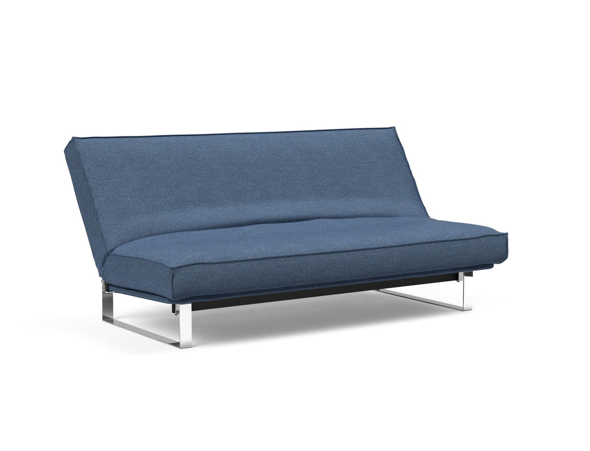Minimum Bettsofa 140 Sharp Plus Cover mit Gestellbezug Soft Spring in 302 Weda Blue präsentiert im Onlineshop von KAQTU Design AG. Bettsofa ist von Innovation Living