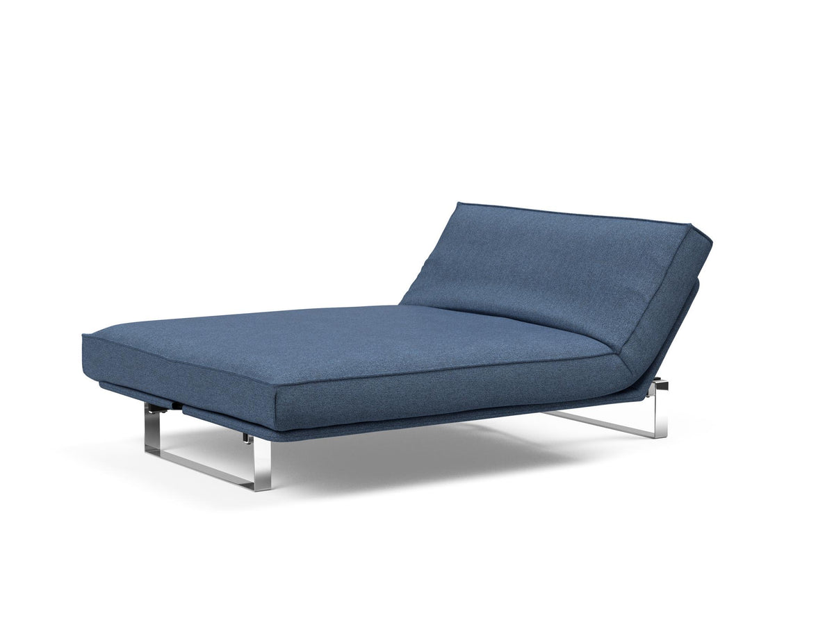 Minimum Bettsofa 140 Sharp Plus Cover mit Gestellbezug Soft Spring in 302 Weda Blue präsentiert im Onlineshop von KAQTU Design AG. Bettsofa ist von Innovation Living