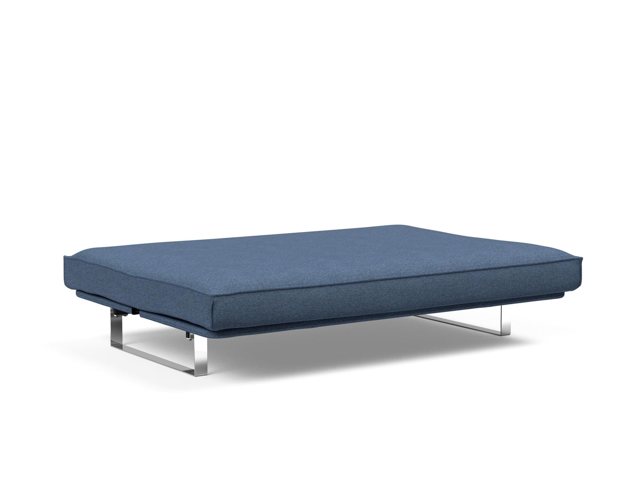 Entdecken Sie das Minimum Bettsofa 140 Sharp Plus Cover – ein stilvolles, funktionales Möbelstück mit langlebigem Metallrahmen und komfortabler Matratze für jeden Raum.