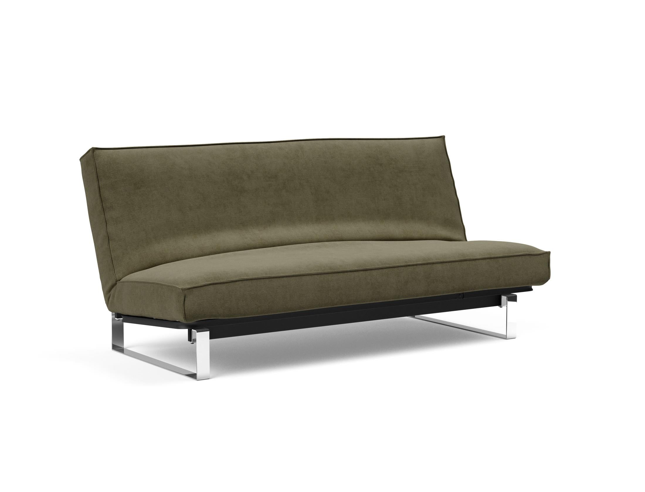Entdecken Sie das Minimum Bettsofa 140 Sharp Plus Cover Soft Spring von Innovation Living – eine perfekte Kombination aus modernem Stil und vielseitiger Nutzung.