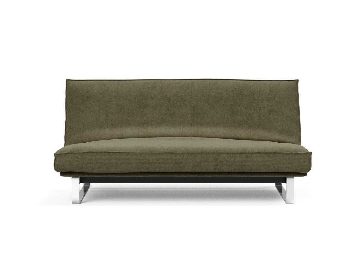 Minimum Bettsofa 140 Sharp Plus Cover mit Gestellbezug Soft Spring in 316 Cordufine Pine Green präsentiert im Onlineshop von KAQTU Design AG. Bettsofa ist von Innovation Living