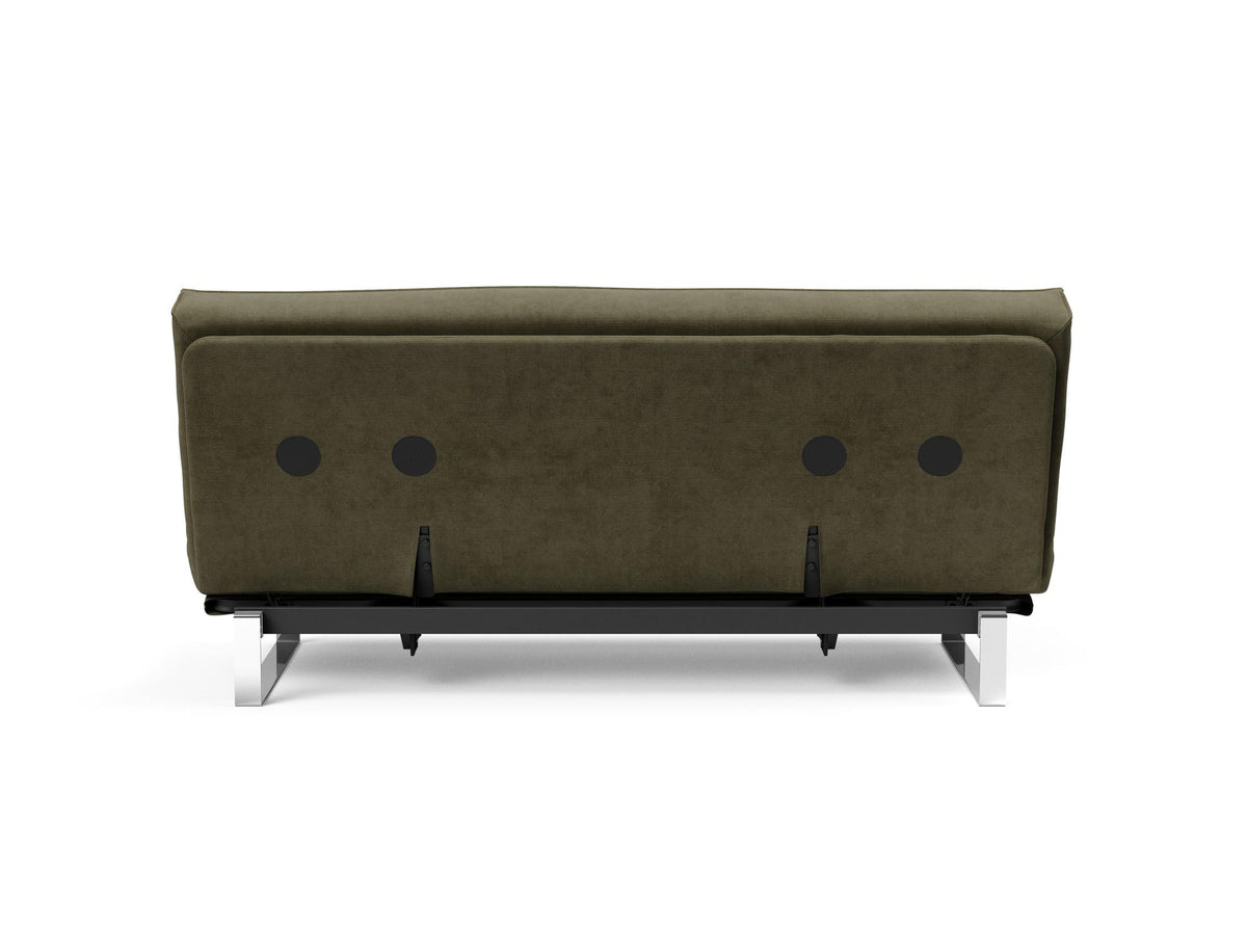 Minimum Bettsofa 140 Sharp Plus Cover mit Gestellbezug Soft Spring in 316 Cordufine Pine Green präsentiert im Onlineshop von KAQTU Design AG. Bettsofa ist von Innovation Living