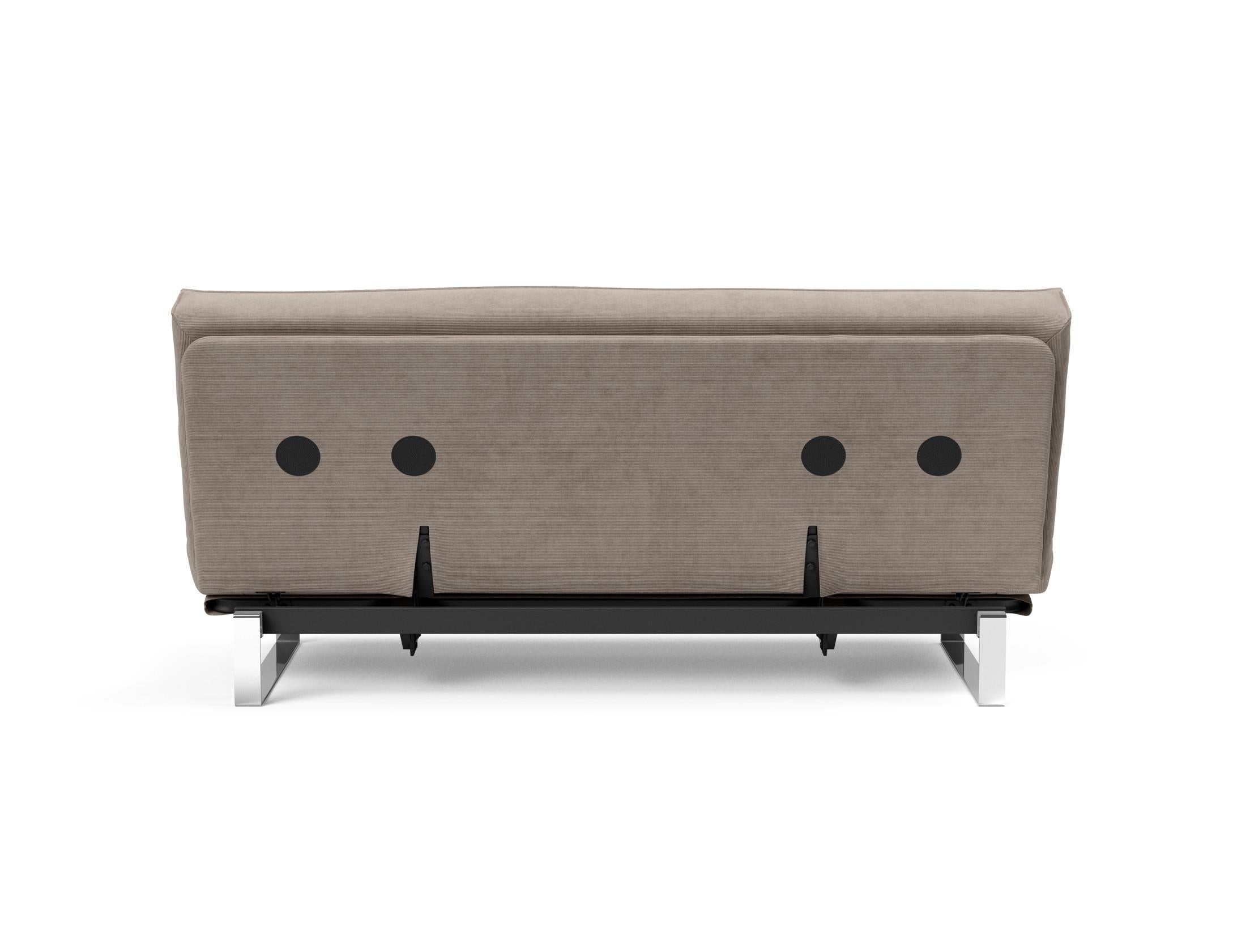 Entdecken Sie das Minimum Bettsofa 140 Sharp Plus Cover – ein stilvolles, funktionales Möbelstück mit langlebigem Metallrahmen und komfortabler Matratze für jeden Raum.