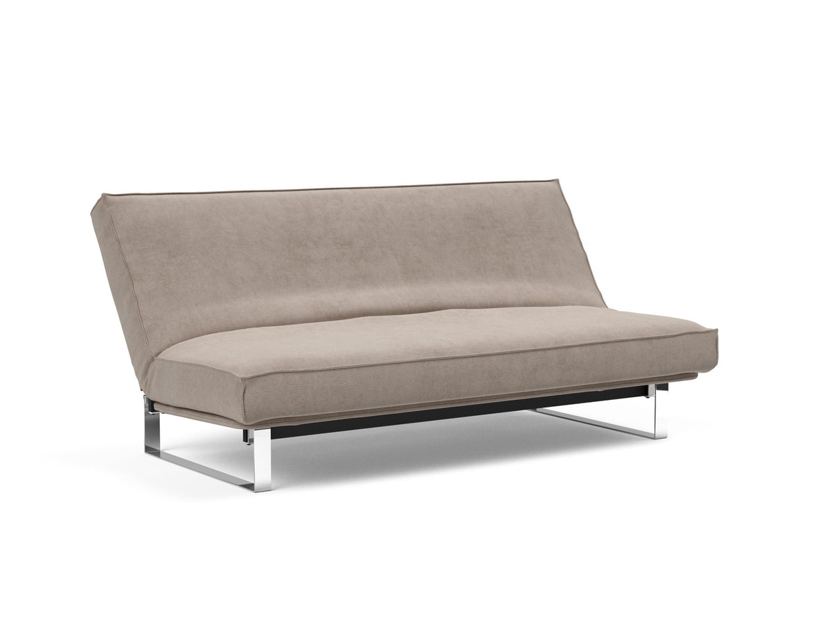 Minimum Bettsofa 140 Sharp Plus Cover mit Gestellbezug Soft Spring in 318 Cordufine Beige präsentiert im Onlineshop von KAQTU Design AG. Bettsofa ist von Innovation Living