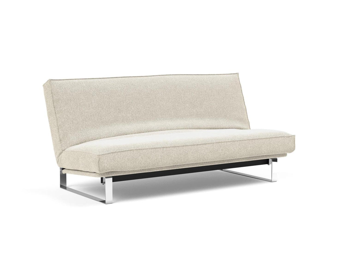 Minimum Bettsofa 140 Sharp Plus Cover mit Gestellbezug Soft Spring in 357 Taura Off White präsentiert im Onlineshop von KAQTU Design AG. Bettsofa ist von Innovation Living