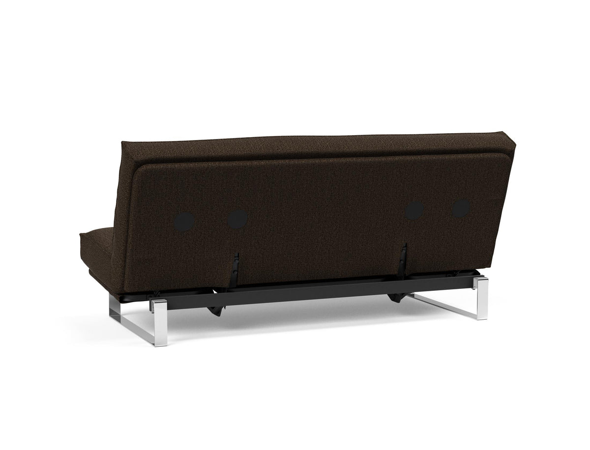 Minimum Bettsofa 140 Sharp Plus Cover mit Gestellbezug Soft Spring in 358 Taura Chocco präsentiert im Onlineshop von KAQTU Design AG. Bettsofa ist von Innovation Living