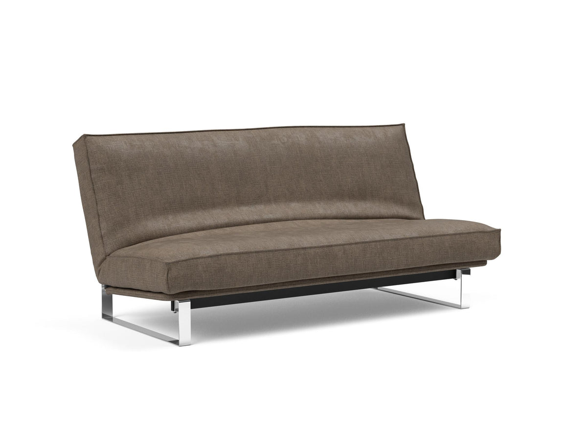 Minimum Bettsofa 140 Sharp Plus Cover mit Gestellbezug Soft Spring in 411 Esina Cedar Brown präsentiert im Onlineshop von KAQTU Design AG. Bettsofa ist von Innovation Living