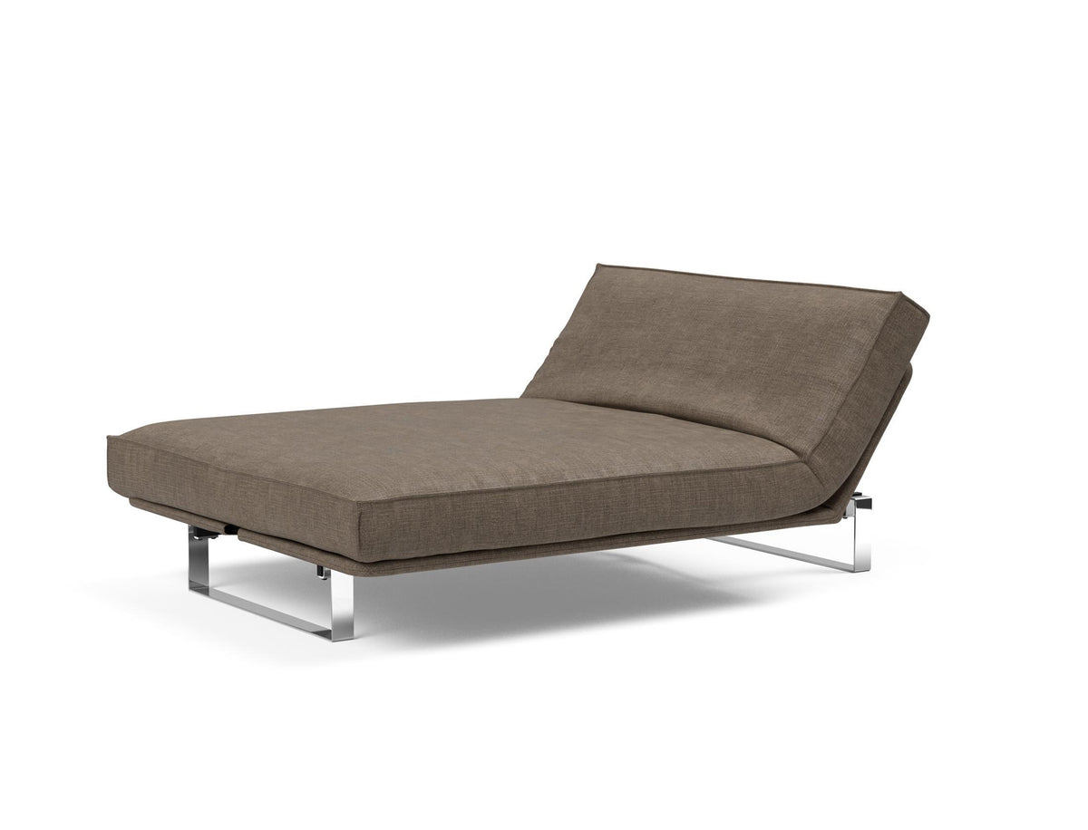 Minimum Bettsofa 140 Sharp Plus Cover mit Gestellbezug Soft Spring in 411 Esina Cedar Brown präsentiert im Onlineshop von KAQTU Design AG. Bettsofa ist von Innovation Living