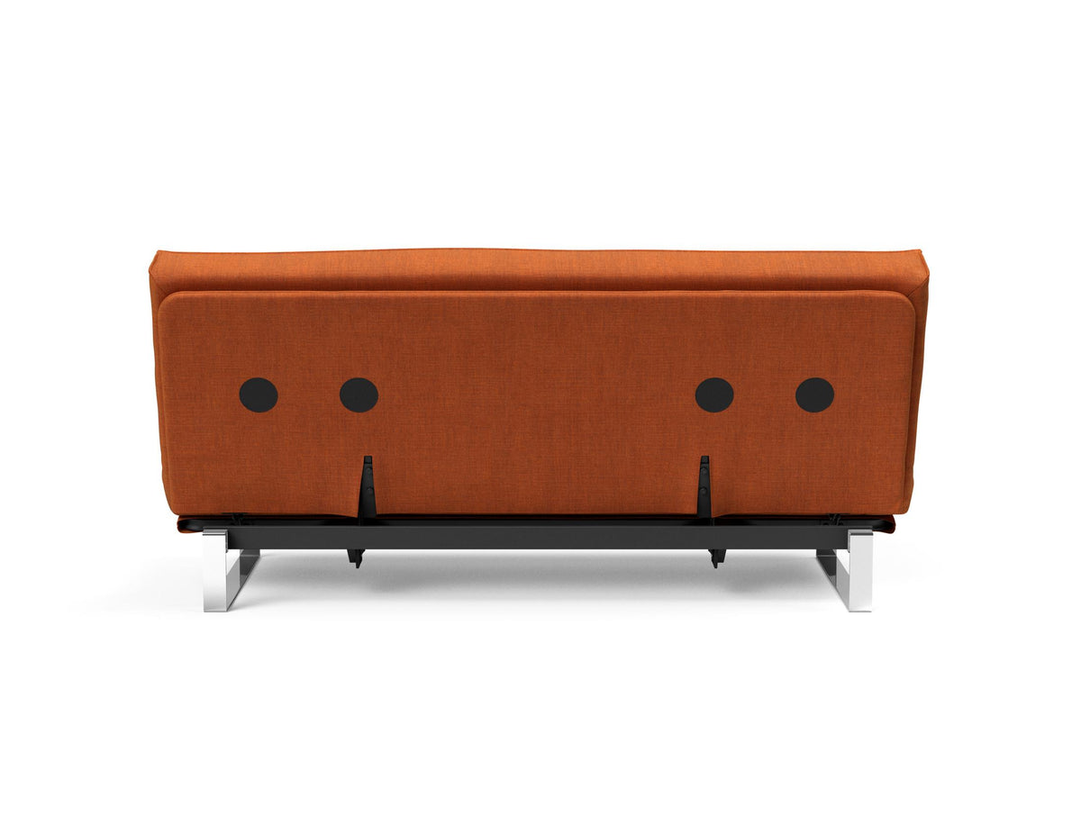 Minimum Bettsofa 140 Sharp Plus Cover mit Gestellbezug Soft Spring in 412 Esina Rust Orange präsentiert im Onlineshop von KAQTU Design AG. Bettsofa ist von Innovation Living