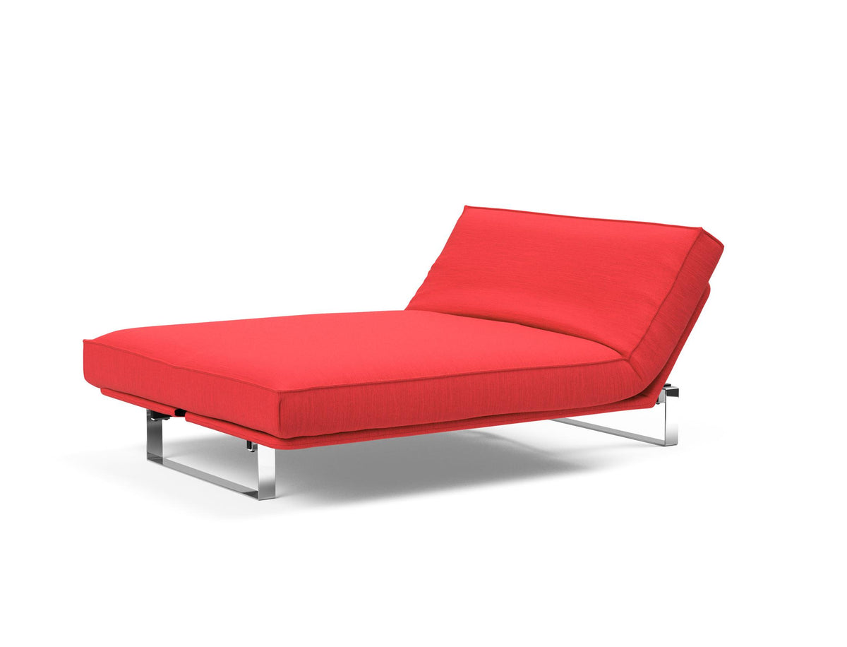 Minimum Bettsofa 140 Sharp Plus Cover mit Gestellbezug Soft Spring in 511 Elegance Red präsentiert im Onlineshop von KAQTU Design AG. Bettsofa ist von Innovation Living