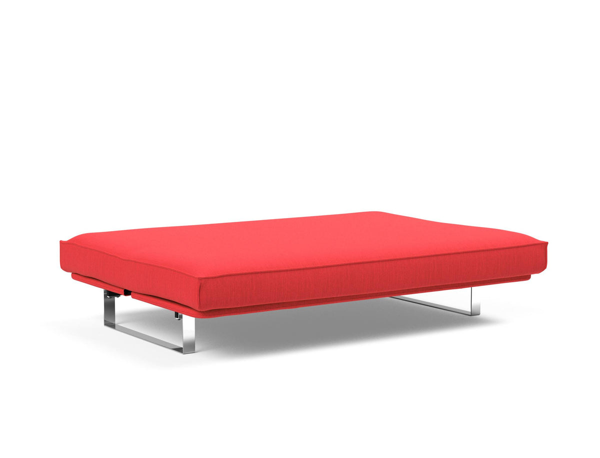 Minimum Bettsofa 140 Sharp Plus Cover mit Gestellbezug Soft Spring in 511 Elegance Red präsentiert im Onlineshop von KAQTU Design AG. Bettsofa ist von Innovation Living