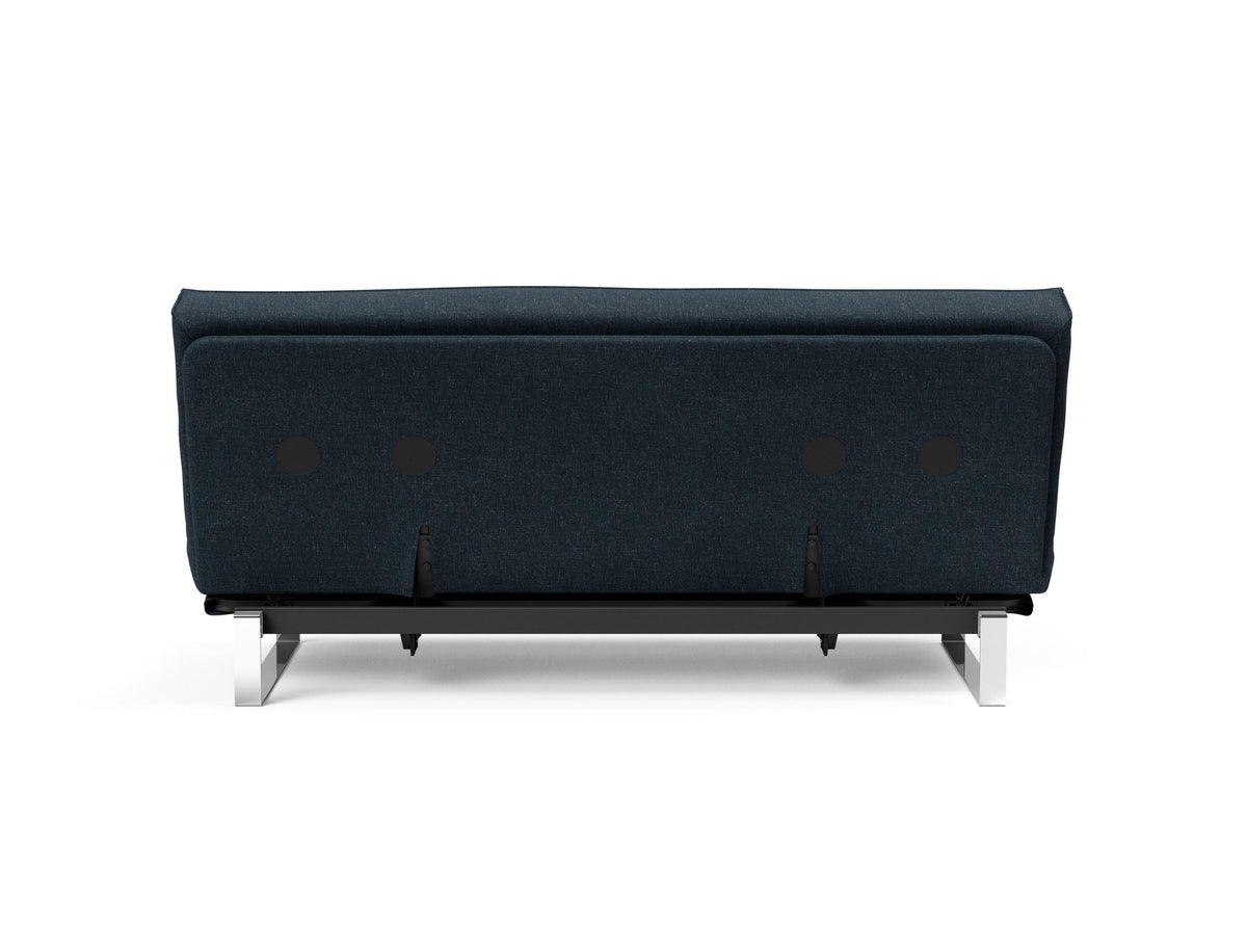 Minimum Bettsofa 140 Sharp Plus Cover mit Gestellbezug Soft Spring in 515 Nist Blue präsentiert im Onlineshop von KAQTU Design AG. Bettsofa ist von Innovation Living
