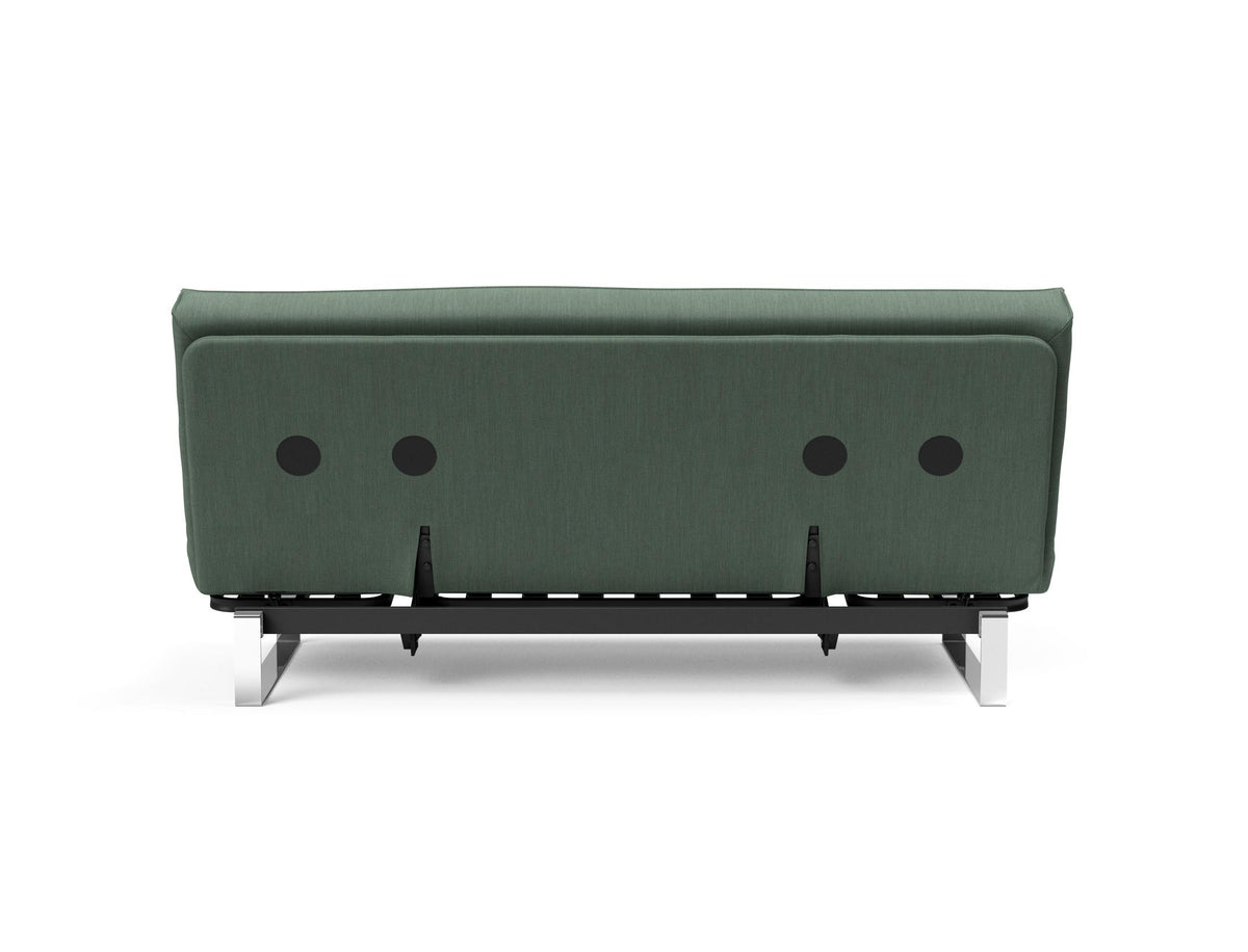 Minimum Bettsofa 140 Sharp Plus Cover Soft Spring in 518 Elegance Green präsentiert im Onlineshop von KAQTU Design AG. Bettsofa ist von Innovation Living