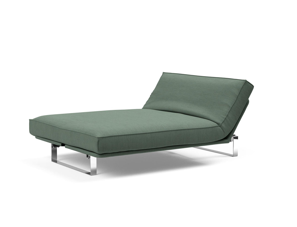 Minimum Bettsofa 140 Sharp Plus Cover mit Gestellbezug Soft Spring in 518 Elegance Green präsentiert im Onlineshop von KAQTU Design AG. Bettsofa ist von Innovation Living