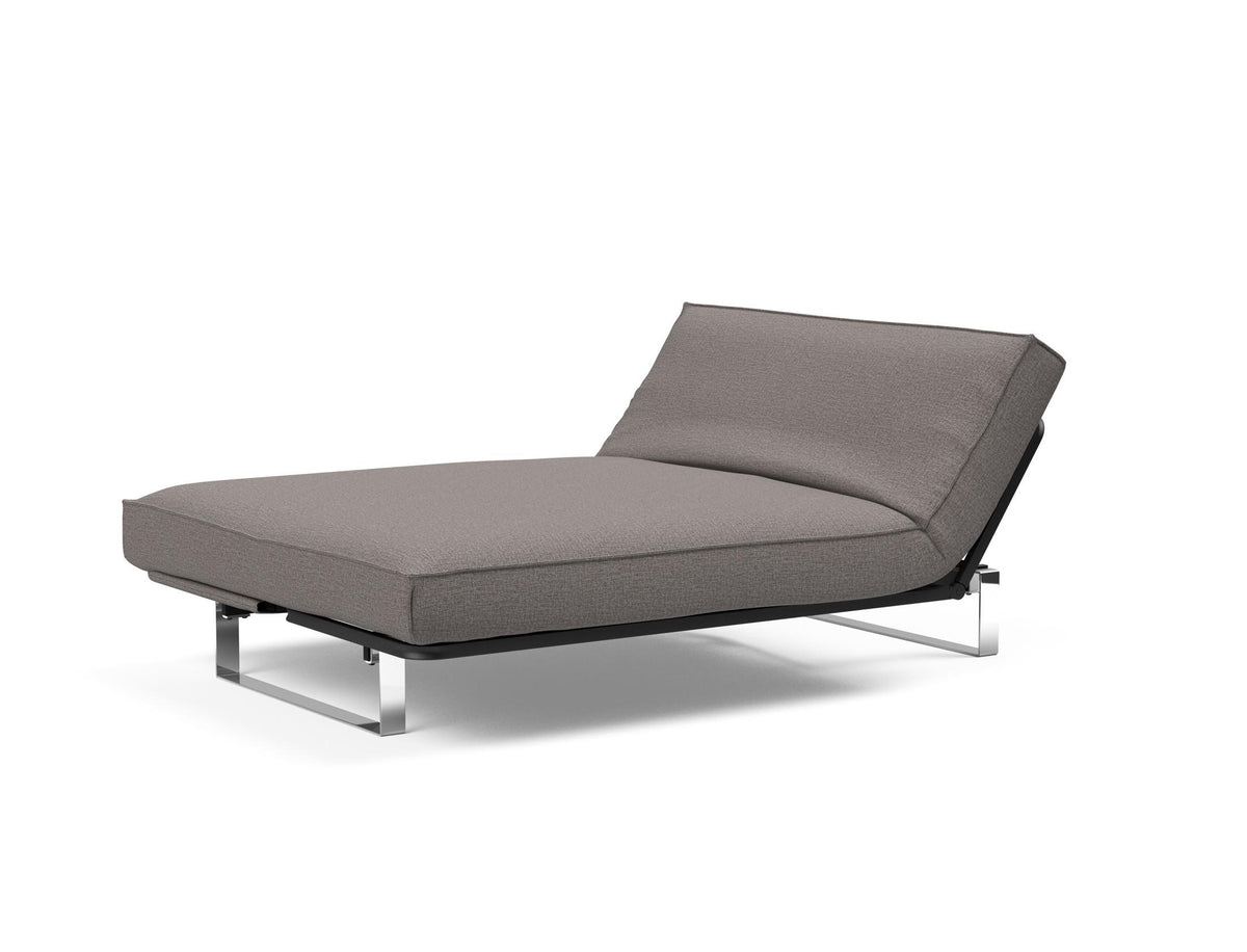 Minimum Bettsofa 140 Sharp Plus Cover Soft Spring in 521 Mixed Dance Grey präsentiert im Onlineshop von KAQTU Design AG. Bettsofa ist von Innovation Living
