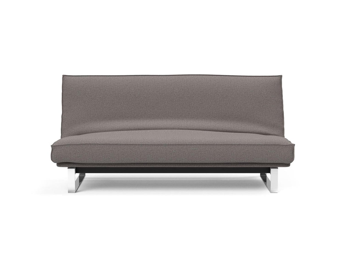 Minimum Bettsofa 140 Sharp Plus Cover mit Gestellbezug Soft Spring in 521 Mixed Dance Grey präsentiert im Onlineshop von KAQTU Design AG. Bettsofa ist von Innovation Living
