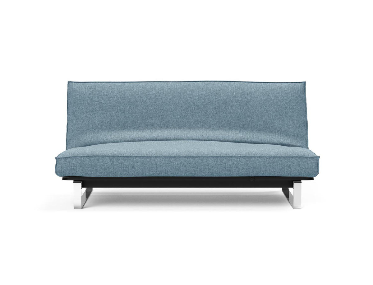 Minimum Bettsofa 140 Sharp Plus Cover Soft Spring in 525 Mixed Dance Light Blue präsentiert im Onlineshop von KAQTU Design AG. Bettsofa ist von Innovation Living