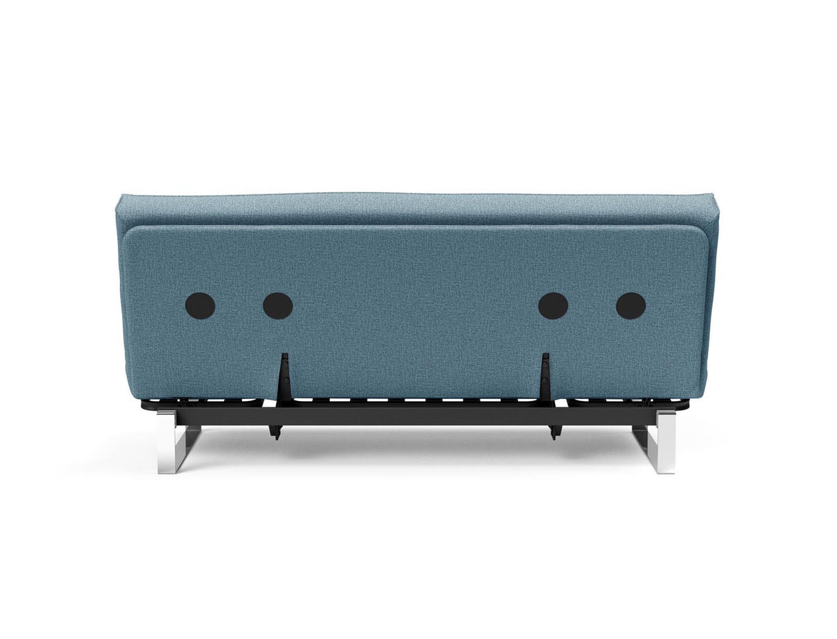 Minimum Bettsofa 140 Sharp Plus Cover Soft Spring in 525 Mixed Dance Light Blue präsentiert im Onlineshop von KAQTU Design AG. Bettsofa ist von Innovation Living