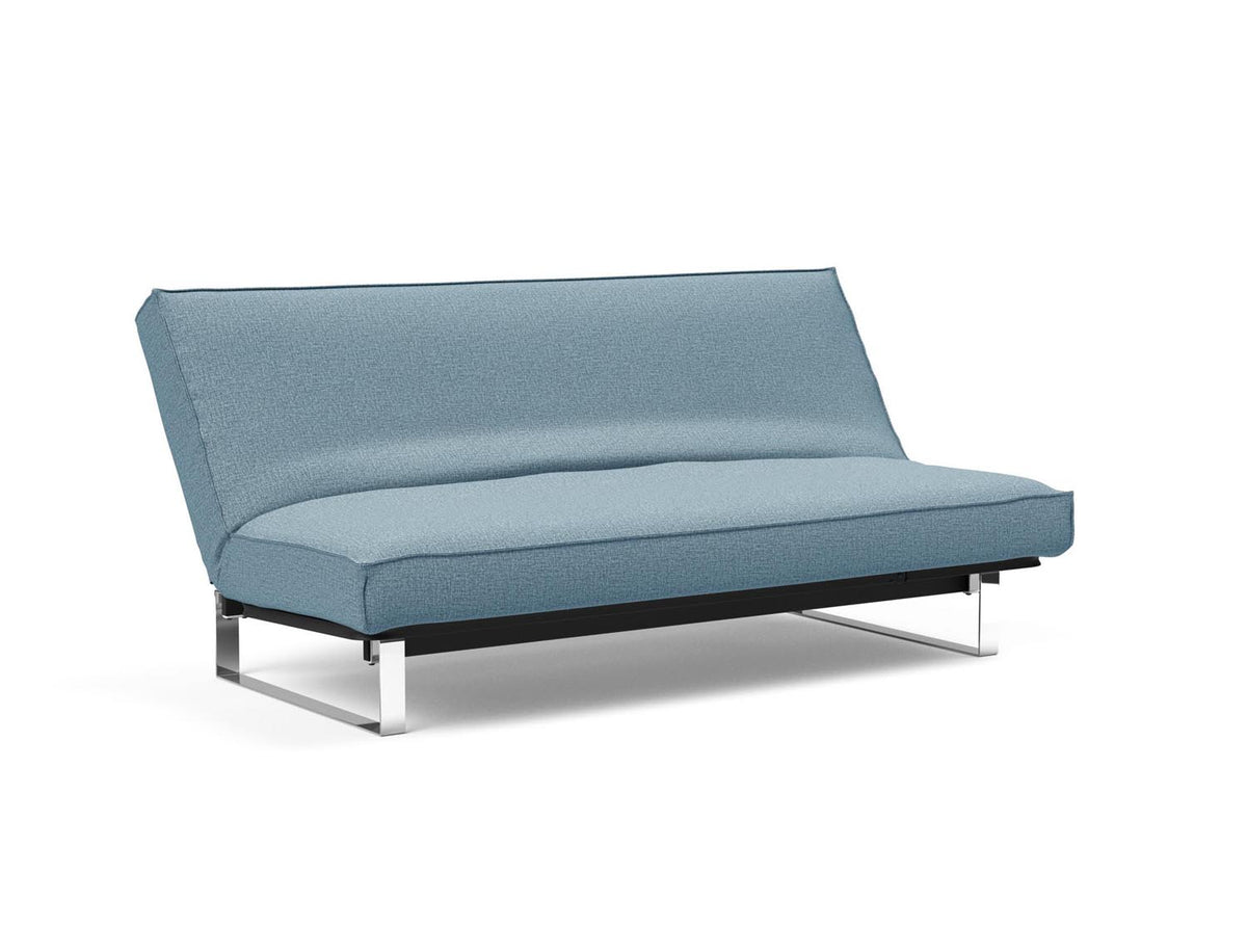 Minimum Bettsofa 140 Sharp Plus Cover Soft Spring in 525 Mixed Dance Light Blue präsentiert im Onlineshop von KAQTU Design AG. Bettsofa ist von Innovation Living