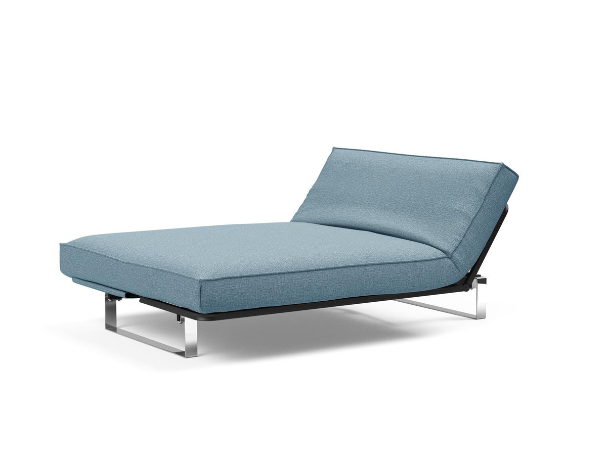 Minimum Bettsofa 140 Sharp Plus Cover Soft Spring in 525 Mixed Dance Light Blue präsentiert im Onlineshop von KAQTU Design AG. Bettsofa ist von Innovation Living