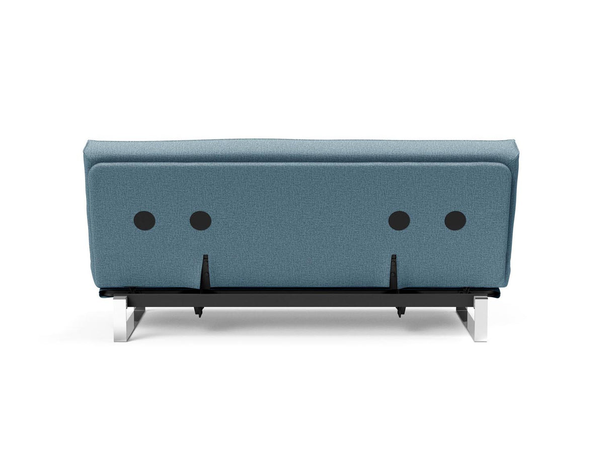 Minimum Bettsofa 140 Sharp Plus Cover mit Gestellbezug Soft Spring in 525 Mixed Dance Light Blue präsentiert im Onlineshop von KAQTU Design AG. Bettsofa ist von Innovation Living
