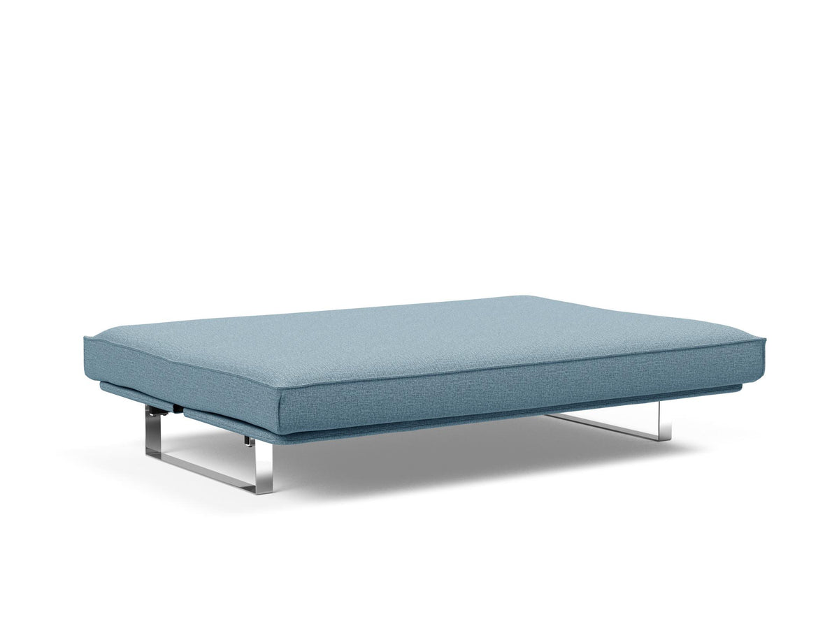 Minimum Bettsofa 140 Sharp Plus Cover mit Gestellbezug Soft Spring in 525 Mixed Dance Light Blue präsentiert im Onlineshop von KAQTU Design AG. Bettsofa ist von Innovation Living