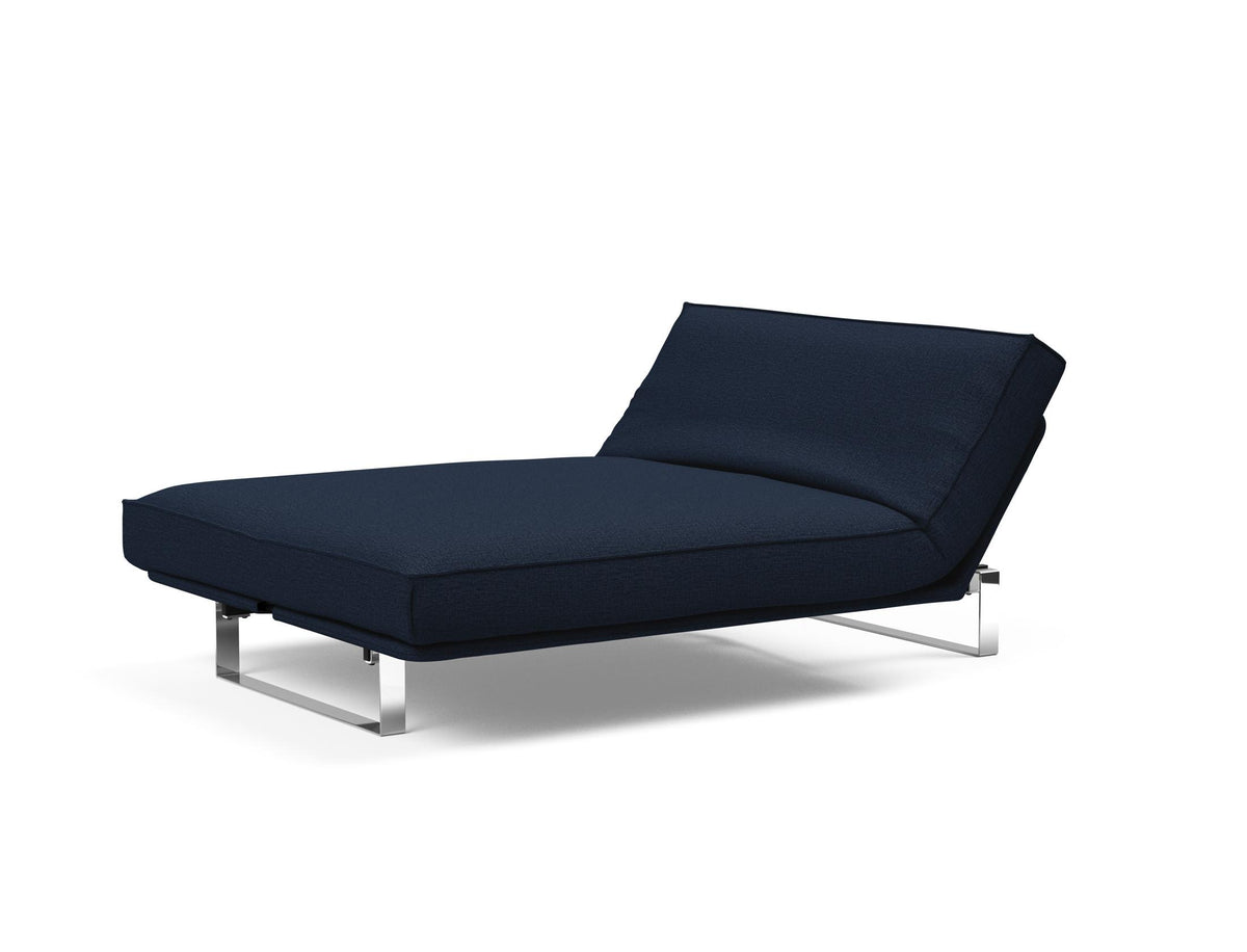 Minimum Bettsofa 140 Sharp Plus Cover mit Gestellbezug Soft Spring in 528 Mixed Dance Blue präsentiert im Onlineshop von KAQTU Design AG. Bettsofa ist von Innovation Living