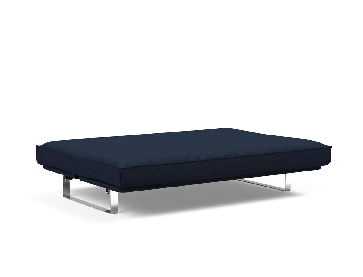 Minimum Bettsofa 140 Sharp Plus Cover mit Gestellbezug Soft Spring in 528 Mixed Dance Blue präsentiert im Onlineshop von KAQTU Design AG. Bettsofa ist von Innovation Living