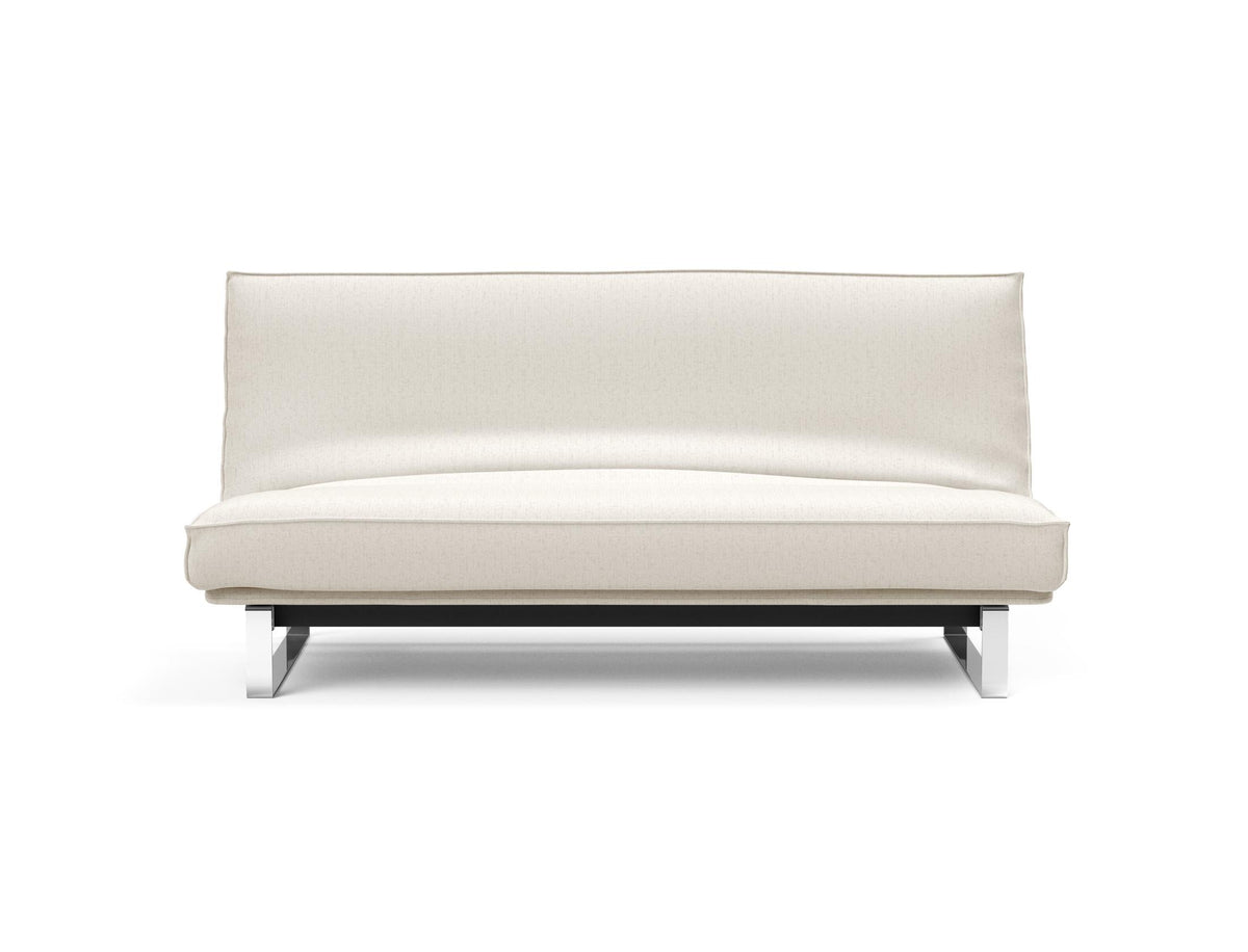 Minimum Bettsofa 140 Sharp Plus Cover mit Gestellbezug Soft Spring in 531 Bouclé Off White präsentiert im Onlineshop von KAQTU Design AG. Bettsofa ist von Innovation Living