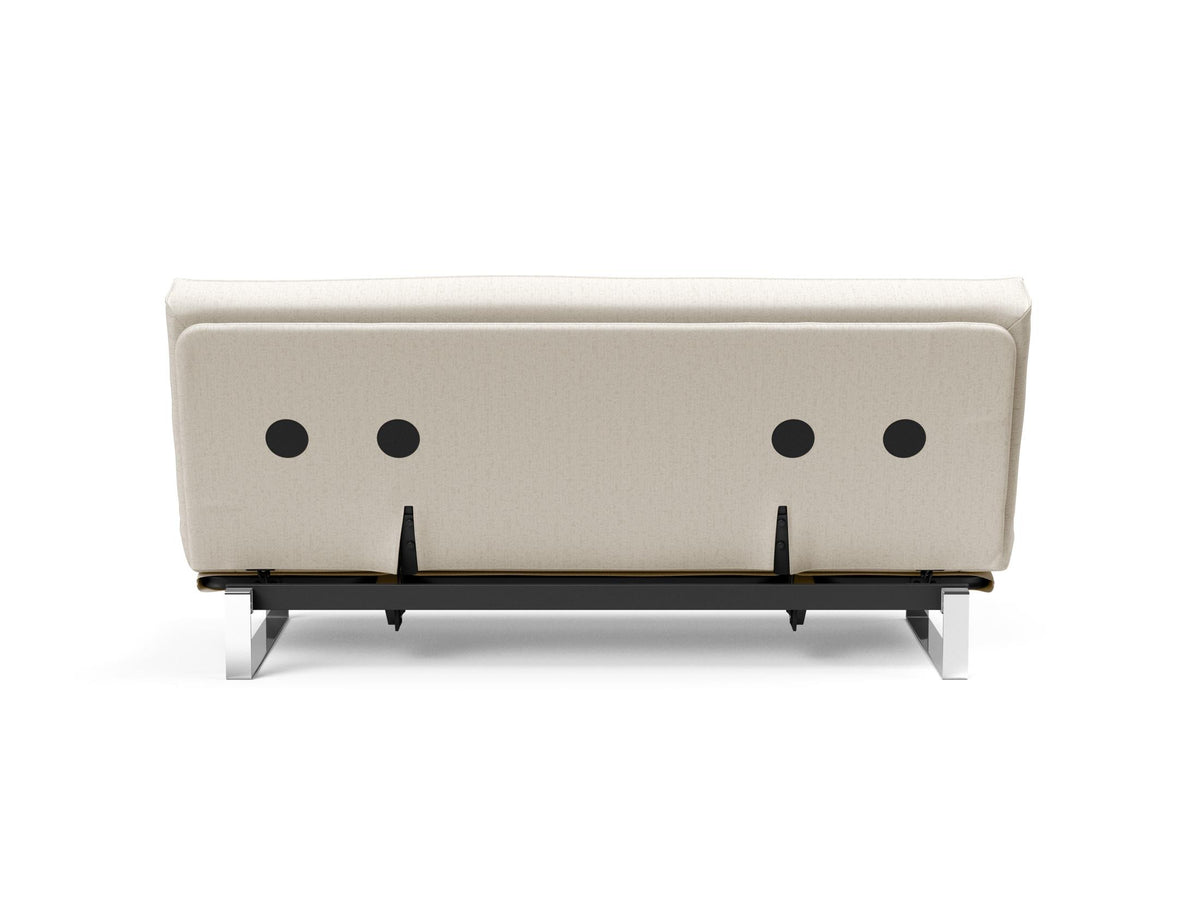 Minimum Bettsofa 140 Sharp Plus Cover mit Gestellbezug Soft Spring in 531 Bouclé Off White präsentiert im Onlineshop von KAQTU Design AG. Bettsofa ist von Innovation Living