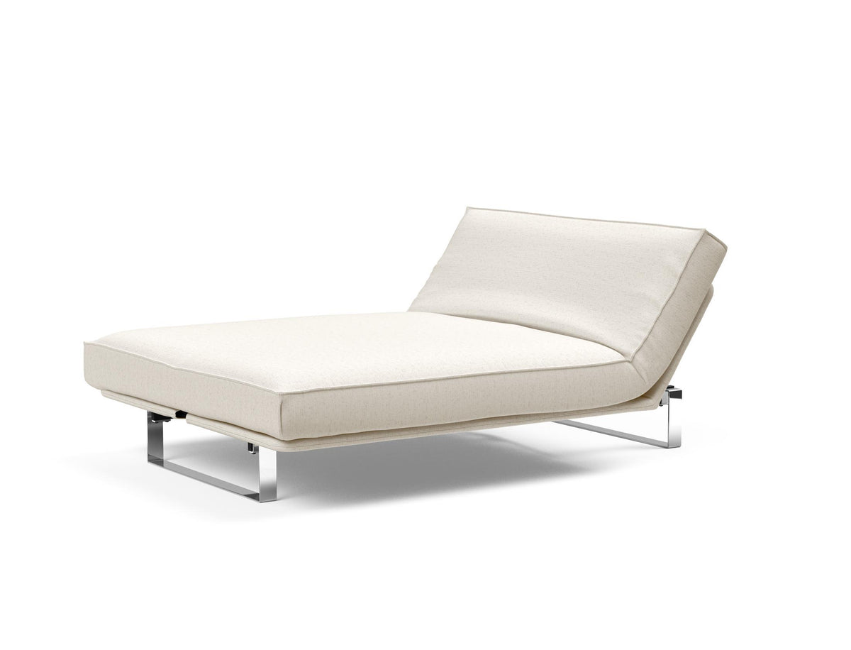 Minimum Bettsofa 140 Sharp Plus Cover mit Gestellbezug Soft Spring in 531 Bouclé Off White präsentiert im Onlineshop von KAQTU Design AG. Bettsofa ist von Innovation Living