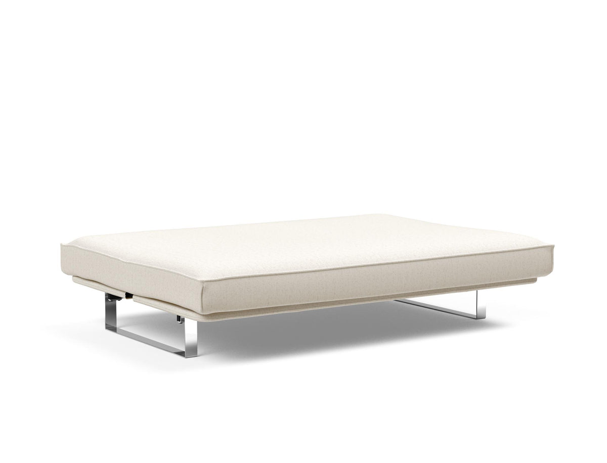 Minimum Bettsofa 140 Sharp Plus Cover mit Gestellbezug Soft Spring in 531 Bouclé Off White präsentiert im Onlineshop von KAQTU Design AG. Bettsofa ist von Innovation Living
