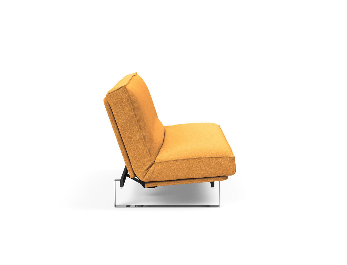 Minimum Bettsofa 140 Sharp Plus Cover Soft Spring in 536 Bouclé Ochre präsentiert im Onlineshop von KAQTU Design AG. Bettsofa ist von Innovation Living